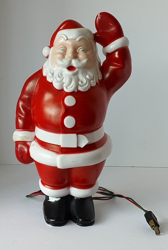 Vintage glolite santa claus - vintage,