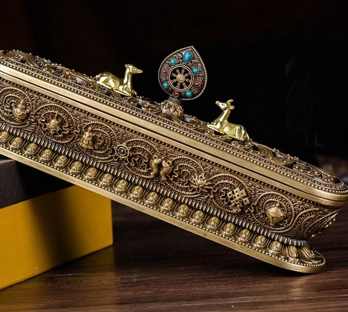 Tibetan buddhism brass - buddhism, incense