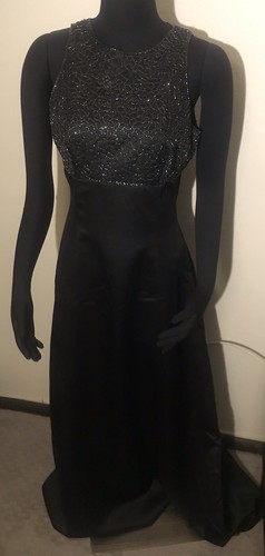 Boutique black beaded - js,