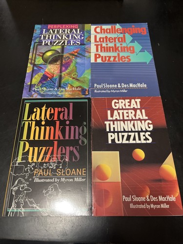Lateral thinking puzzle book - thinking,