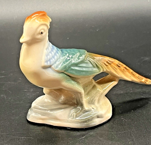 Vintage ceramic pheasant bird - ceramic,