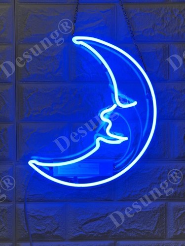 Blue moon acrylic neon - blue,