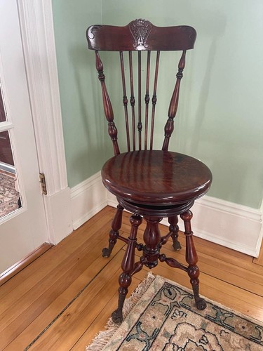 Antique mahogany victorian - mahogany,