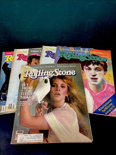 Rolling stone magazine lot - stone,