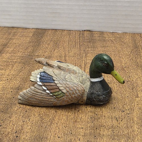 Mallard wood duck figure - mallard,