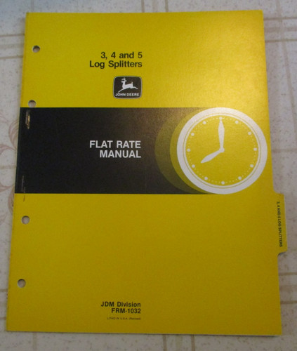 John deere log - 3, 4