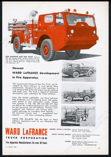 1953 ward lafrance advanced - 1953,