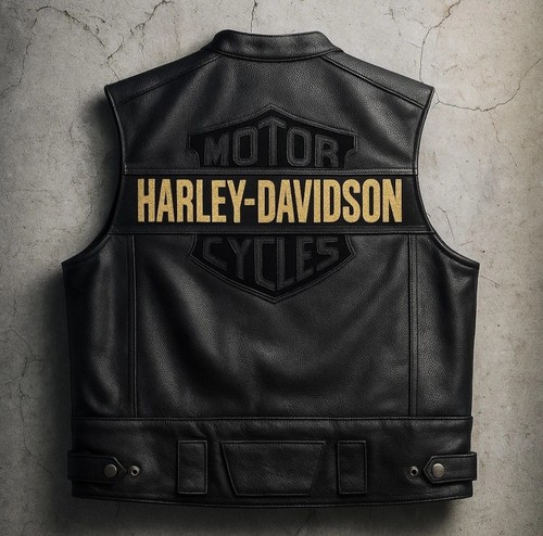 Harley davidson men vest - s,