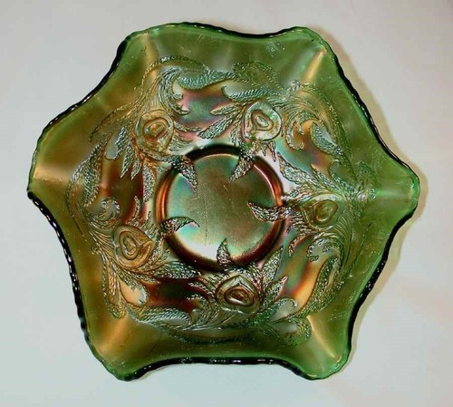 Old carnival glass - old,