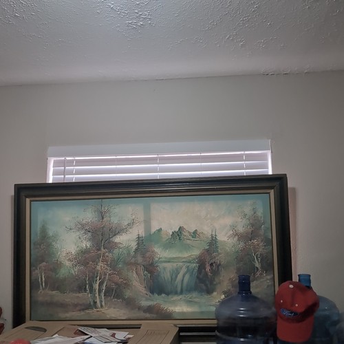 Vintage oil painting water - vintage,