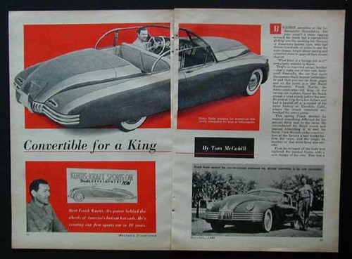 Kurtis kraft sports car - kraft,