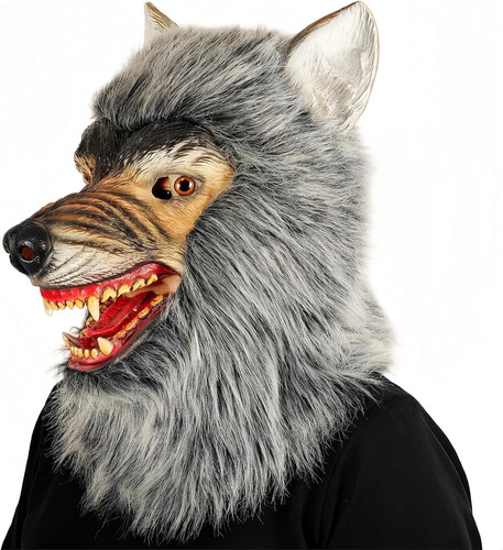 Halloween wolf mask werewolf - halloween,