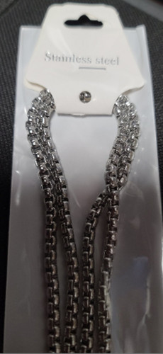 Chain necklace 4mm - 30",