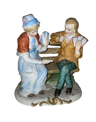 Vintage porcelain figurine - porcelain,