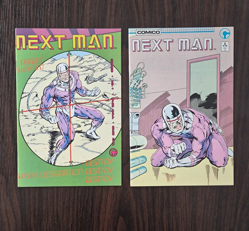 Comico comics next man 2 - next, 