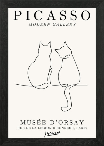 Picasso cats line - picasso,