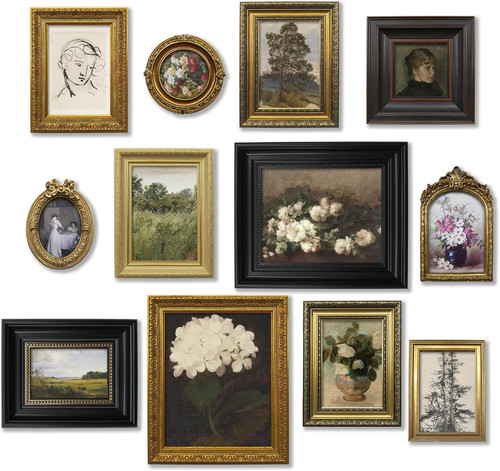 Pcs vintage picture frame - 12,