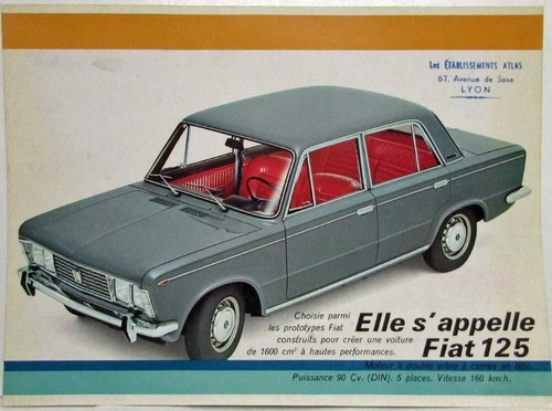 1967 1972 fiat - 1967-1972, sales