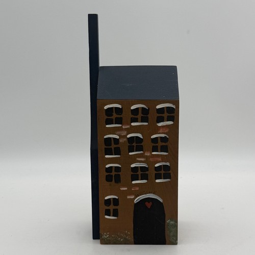 Hand painted wooden - hand, block