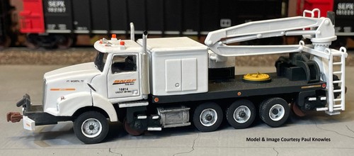 Hirail boom truck - hirail,