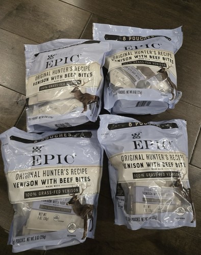 Epic venison beef jerky bites - venison,