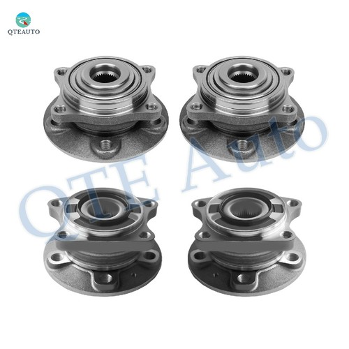 Set front rear wheel hub - set,