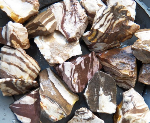 Zebra jasper rough - 1/2,