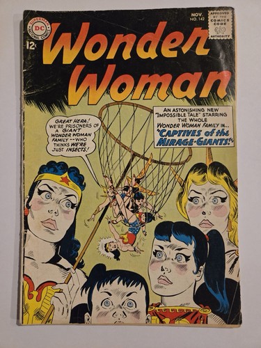 Wonder woman 142 dc - woman, (1963)