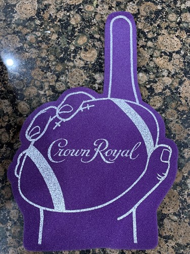 Crown royal foam - foam, finger