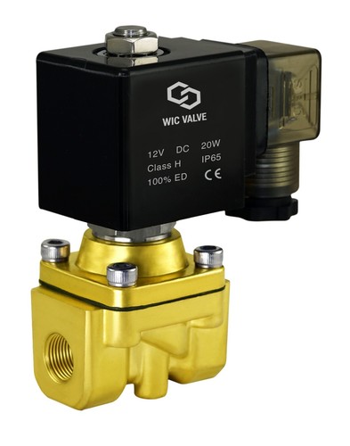 Brass nomally closed - brass,