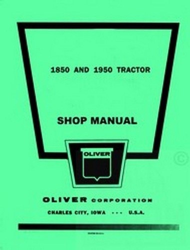 Oliver 1850 1950 - , gas