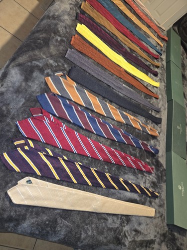Silk and wool ties fort - and/or, ties,
