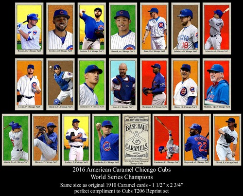 2016 chicago cubs t206 card - 2016,