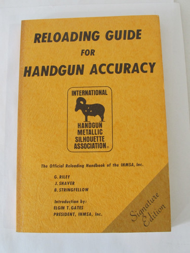 Reloading guide for handgun - guide,
