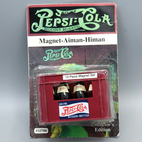 Pepsi bottles crate magnet - pepsi,