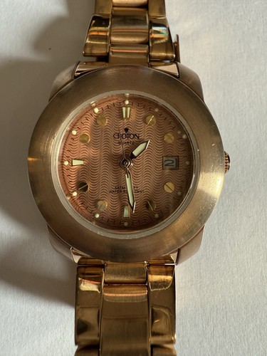 Croton date rose gold - rose, tone