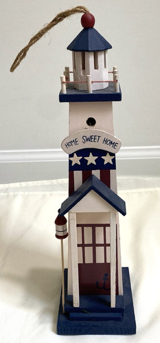 Wooden lighthouse decor - wooden,