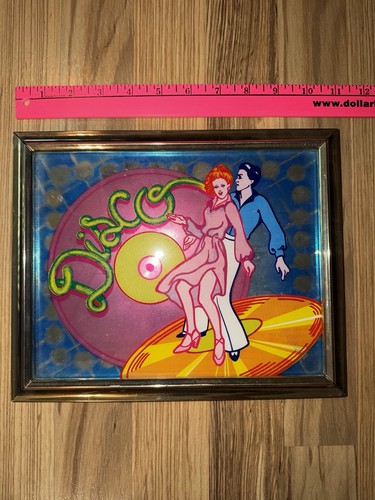 Vtg disco 1979 mirror - 1979, glass
