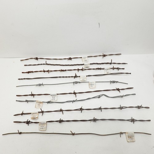 Vintage antique barbed wire - antique,
