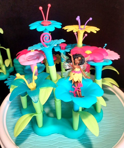 Flower fairy garden - flower, unique