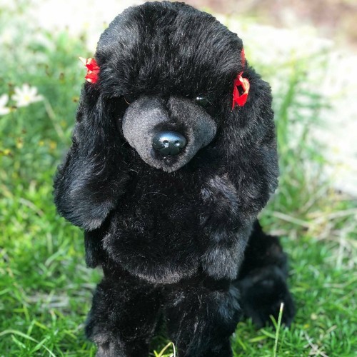 Auswella plush black - plush,