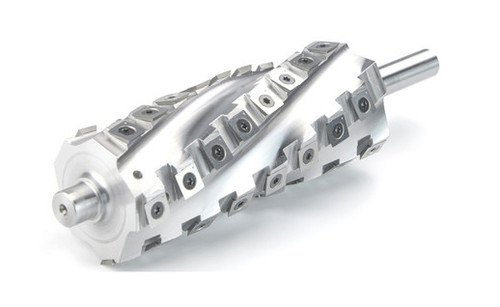 Helical cutterhead for most - cutterhead,