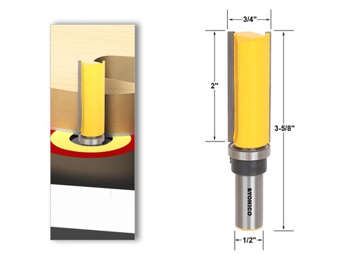 Diameter flush trim - 3/4",