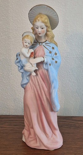 Vintage porcelain virgin - porcelain, mary