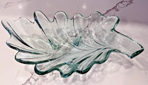 100 recycled glass oak leaf - oak,