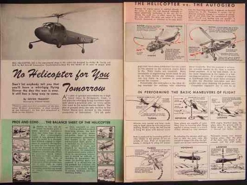 1944 autogiro helicopter - autogiro,