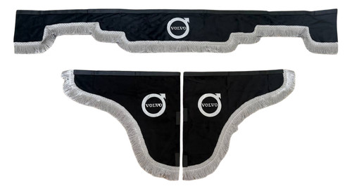 Volvo semi truck curtain - curtain,