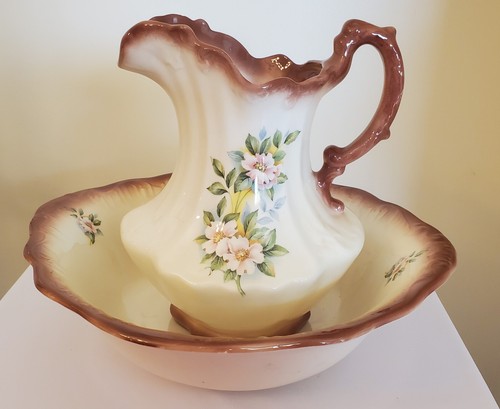 Vintage wash basin and - basin,