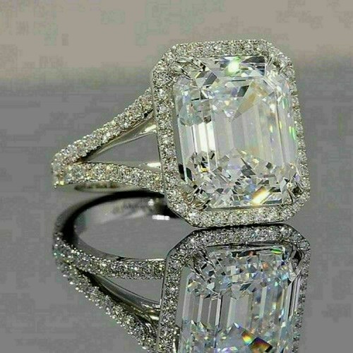 White gold plated - white,
