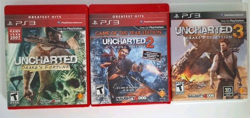 Ps3 uncharted trilogy - trilogy, 3